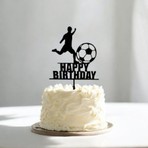 Nana Art Futbol Temalı Doğum Günü Süsü 