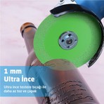Titi 6234 100 mm Elmas Diski Cam Seramik Şişe Kesme Taşlama Ultra İnce ve Dayanıklı