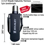 Stanley Neopren Termos Kılıfı ve Omuz Askısı 2.3 lt Klasik Aksesuar Darbelere Karşı Koruma