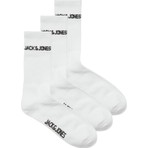Jack & Jones 12260083 Jacmelvin Tennis Sock 3 Pack Noos Beyaz