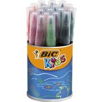Bic Kids Visaquarelle Fırça Uçlu Keçeli Boya Kalemi 18 Renk