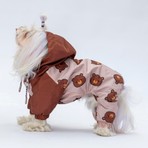 Pawstar Colorado Polarlı Su Geçirmez Küçük Irk Köpek Yağmurluk Tulum