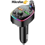Krizantem Orijinal-Bluetooth Sd Card Şarj Müzik Radyo Mikrofon Araç Içi Çakmaklık Şarj Ve Ses Cihaz Fm Uyumlu