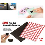 3m Yapışkanlı Mıknatıs Magnet, Güçlü Çok Amaçlı Süsleme Mıknatısı Dolap, Nişan, Bebek, Kına 15x15 Mm
