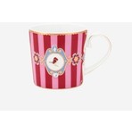 Pip Studio Love Birds Kırmızı Pembe Porselen Kupa 150 Ml