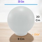 Full Reyon 20'lik Karpuz Lamba, Birinci Kalite Pvc Glop, Bahçe Aplikleri Yedek Parçası, 20 cm Çapında Pvc Küre