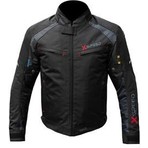 Xspeed 4 Mevsimlik Korumalı Motosiklet Montu CE Belgeli Omuz Dirsek Koruma 630 D Kumaş