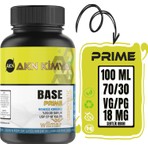 Prime Wilmar Chemnovatic Nbase 18 Mg Gliserin Propilen Glikol Base Nbase Vg Pg 70-30 100 ml 250 ml 500 ml 1000 ml