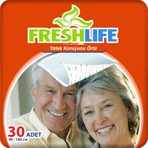 Freshlife Yatak Koruyucu Örtü 90x180 cm 30 Adet Sıvı Geçirmez Emici Tek Kullanımlık