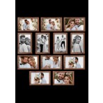 12 Adet 10X15 Çerçeve - Mdf A6 Çerçeve - Çoklu Fotoğraf Çerçevesi