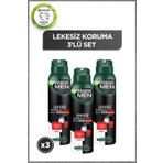Garnier Men Lekesiz Koruma 3'lü Sprey Set 150 ml Erkekler İçin Etkili Koruma