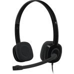 LOGITECH H151 Kablolu Stereo Kulaklık Var Mikrofon 1,8 m Siyah Renkli Aktif Gürültü Önleme