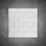 Deniz Yalıtım Beyaz Tavan Duvar Kaplama Strafor Köpük 50X50 Hasır Desen 1 Adet
