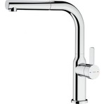 Teka Oval 938 Krom Spiralli Mutfak Bataryası Tezgah Montajı İçin Dayanıklı Çelik Malzeme Krom - 116020017