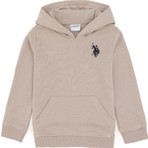 U.S. Polo Assn. Erkek Çocuk Taş Basic Kapüşonlu Sweatshirt 50289134-VR049