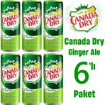 Canada Dry Ginger Ale 6'lı Paket