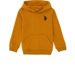 U.S. Polo Assn. Erkek Çocuk Hardal Basic Kapüşonlu Sweatshirt 50289134-VR072