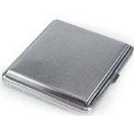Alcan Metal Sigara Kutusu / Sigara Tabakası Gümüş