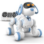 Boratila Toys Uzaktan Kumandalı Şarjlı  Çok Fonksiyonlu Eğitici ve Öğretici Interaktif Akıllı Robot Köpek