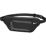 Nike N0002650-082 Siyah Bel Çantası Ayarlanabilir Kemerli Telefon Bölmesi ile 16,5 cm Boyut