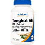 Nutri Nutricost Tongkat Alı + Tribulus 120 Kapsül Vegan Gıda Takviyesi Kalite Garantili