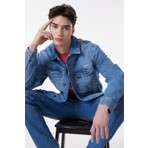 Lee Regular Fit Rahat Kesim Esnek Rider Jean Ceket Fiyatı