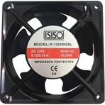 Isıso Devirli Aksial Metal Fan 12X12X38
