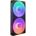 Nzxt F240 RGB 2'li Siyah 240 mm Fan RF-U24HF-B1 Üstün Soğutma ve Sessiz Çalışma Özelliği