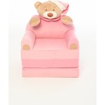 Pufu Toys Portatif, Yıkanabilir, Katlanabilir Peluş Çocuk Koltuğu 120 cm