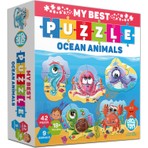 Circle Toys My Best Puzzle 42 Parça Eğitici Ocean Animals 1+ Yaş İçin Zeka Geliştirici Oyun