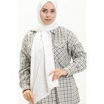 Sefa Merve Soft Pamuk Şal 2000-20 Beyaz