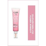 Pure Beauty PURE CC Cream SPF50 Pa+++ Ivory 30 ml Tüm Cilt Tipleri İçin Aydınlık Verici Etki