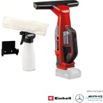 Einhell Akülü Cam Temizleme Makinesi BRILLIANTO Power X-Change (18V, 28 cm emici başlık, iz bırakmadan temizlik, mikrofiber bezli sprey şişe dahil, akü dahil değildir) - 3437100