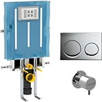 Geberit Alpha Kombifix Duvar İçi Gömme Rezervuar Seti 8 cm 110.174.00.1-MSET