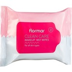 Flormar-Nemlendirici Etkili Clean Care Wet Wipes 30'lu Makyaj Temizleyici Islak Mendil (000) 8690604557332 Yumuşak Doku ile Hassas Ciltler İçin