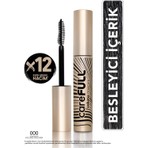 Flormar Carefull Volume Besleyici Etkili Yoğun Hacim Veren Siyah Maskara (000 Black) 8682536084093