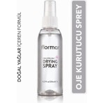 Flormar Hızlı Kuruma ve Kalıcılık Sağlayan Oje Kurutucu Sprey 125 ml E Vitamini ve Limon Yağı İçerir
