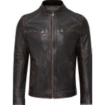 Derimod Kobe Erkek Bronz Deri Ceket 24WGF6546R4
