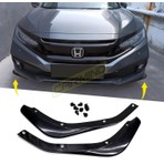 Carmind Honda Civic Fc5 Uyumlu Ön Tampon Altı Flap 2016-2019