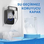 Truva Ticaret Kablosuz Kapı Zili İçin Su Geçirmez Koruyucu Kapak - Tüm Alanlarda Kullanıma Uygun