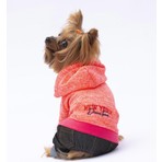 Pawstar Pembe New York Köpek Tulumu