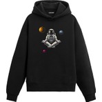 Colermi Kozmik Zen Uzay Temalı Astronomi Astronot Gezegen Tasarım Doğum Günü Hediyesi Pamuklu Hoodie Kapşonlu Sweatshirt
