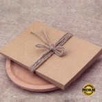 Hsn Premium Boş Karton Çift Taraflı Kraft A6 10 x 15 cm Çizim Elişi Kartı 50 Adet