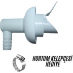 Desiphon Çamaşır ve Bulaşık Makinesi Gider Koku Önleyici Çekvalf Adaptör Conta | Ø50 mm Haşere ve Koku Koruma