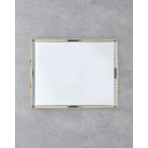 English Home Marsilya Gold Cam Dekoratif Tepsi 43.3x33x5 cm Evinize Değer Katar Zarif Tasarım