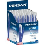 Pensan Büro Mavi Tükenmez Kalem 1Mm 2270 50 Li Paket