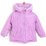 HelloBaby HelloBaby Kapüşonlu Mont Kız Bebek