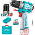 Total Li-İon Akülü Kömürsüz 16 V Matkap - 60 N.M Şarjlı