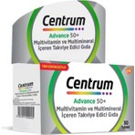 Centrum Gsk Advance 50 Plus Multivitamin 30 Tablet İçeren Takviye Edici Gıda Türkiye Menşeli