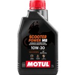 Motul Scooter Power MB 10W30 4T 1 Litre Motor Yağı Aşınmaya Dayanıklı Özellikler ile